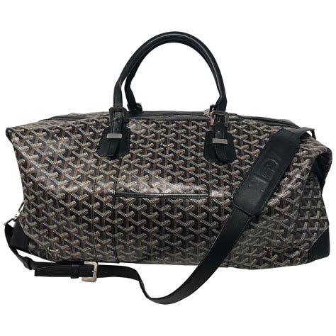 black goyard duffle bag|goyard duffle bag men.